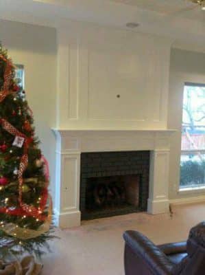 Fireplace remodel in Seattle